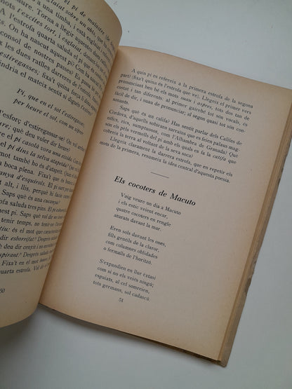 LES PLANTES, ELS ANIMALS I ELS ELEMENTS - ARTUR MARTORELL BISBAL (GUSTAU GILI, 1935)