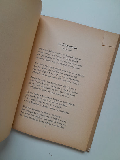 ELS POBLES, LES CIUTATS I ELS HOMES - ARTUR MARTORELL BISBAL (GUSTAU GILI. 1937)