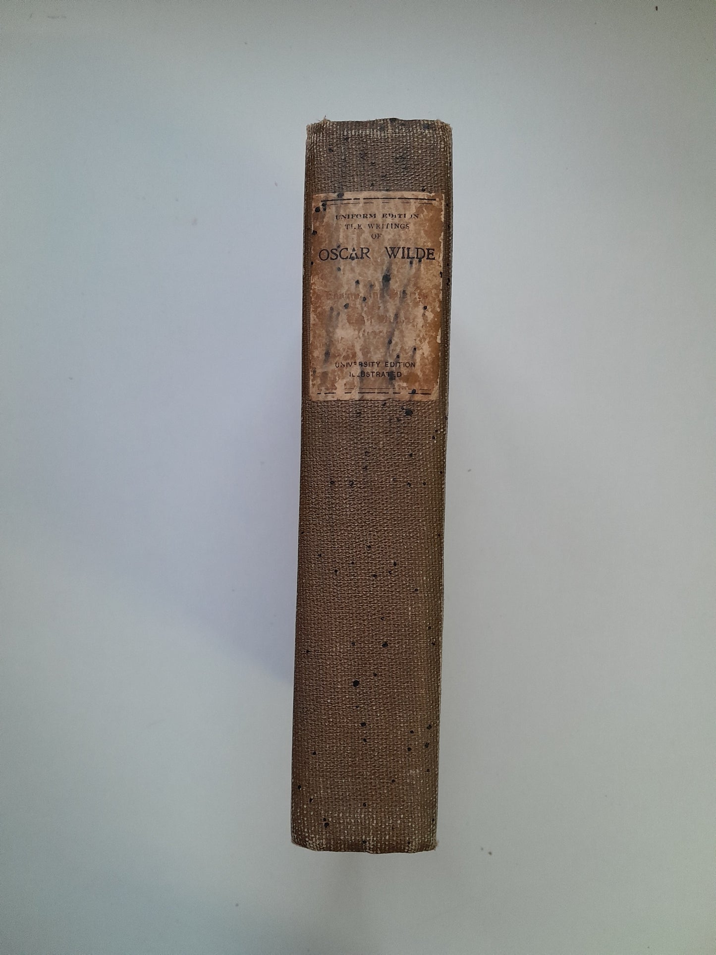 THE WRITINGS OF OSCAR WILDE (A. R. KELLER & CO., 1907)