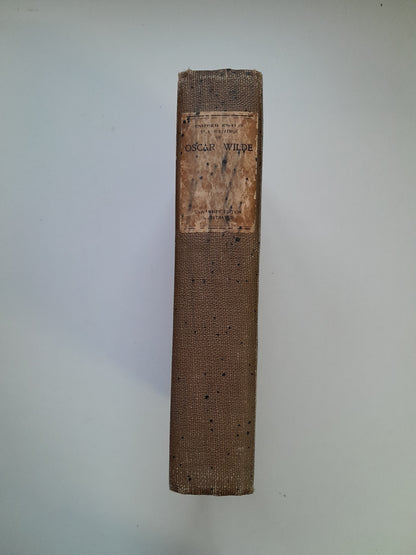 THE WRITINGS OF OSCAR WILDE (A. R. KELLER & CO., 1907)
