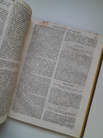 THEOLOGIA MORALIS (TOMOS 1-4, 6-7) - JOANNIS VICENTII PATUZZI (1790)