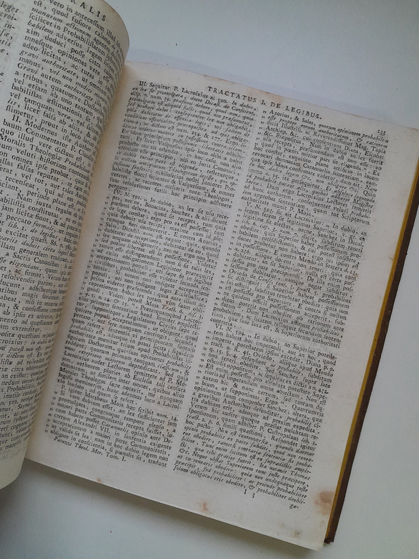THEOLOGIA MORALIS (TOMOS 1-4, 6-7) - JOANNIS VICENTII PATUZZI (1790)