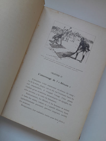 AU-DESSUS DU CONTINENT NOIR - CAPITAINE DANRIT (ERNEST FLAMMARION, c.1890)