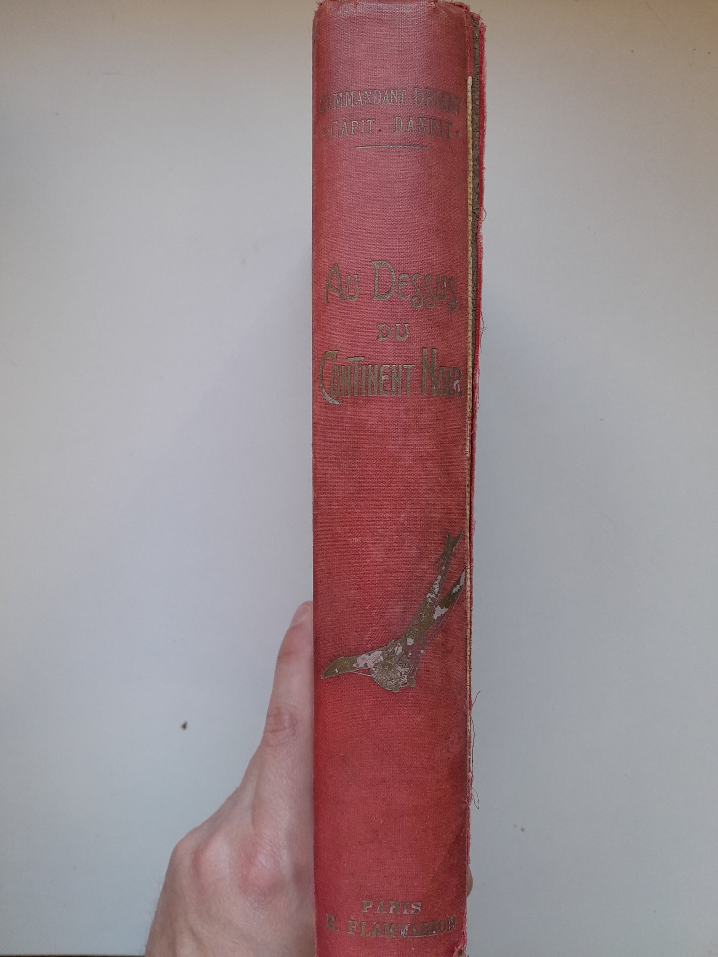 AU-DESSUS DU CONTINENT NOIR - CAPITAINE DANRIT (ERNEST FLAMMARION, c.1890)