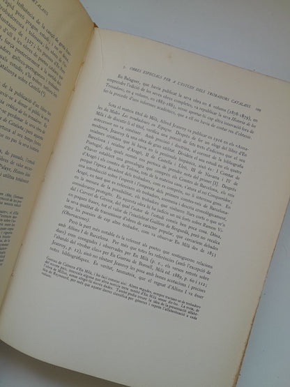 REPERTORI DE L'ANTIGA LITERATURA CATALANA. LA POESIA - JAUME MASSÓ TORRENTS (ALPHA, 1932)