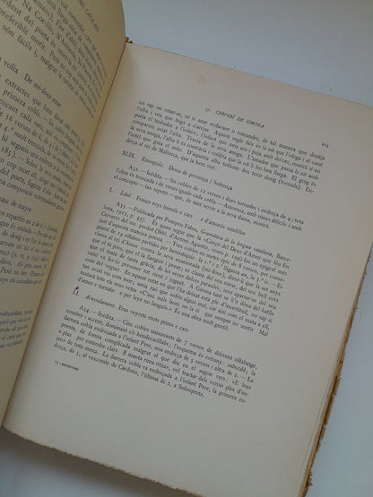 REPERTORI DE L'ANTIGA LITERATURA CATALANA. LA POESIA - JAUME MASSÓ TORRENTS (ALPHA, 1932)