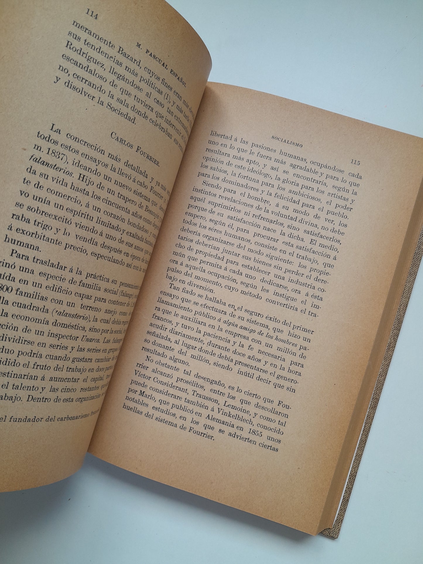 SOCIALISMO Y DEMOCRACIA CRISTIANA (PRIMERA EDICIÓN) - MARIANO PASCUAL ESPAÑOL (IMP. AMBROSIO PÉREZ Y CIA, 1904)