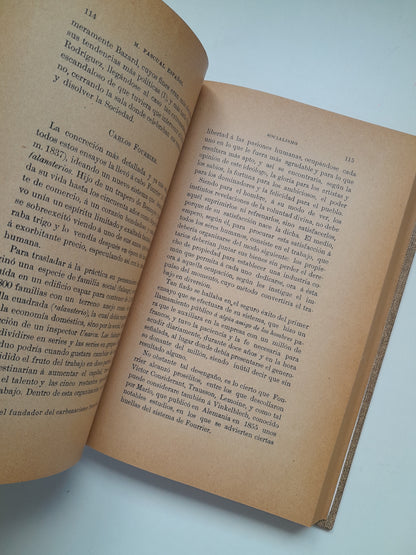SOCIALISMO Y DEMOCRACIA CRISTIANA (PRIMERA EDICIÓN) - MARIANO PASCUAL ESPAÑOL (IMP. AMBROSIO PÉREZ Y CIA, 1904)