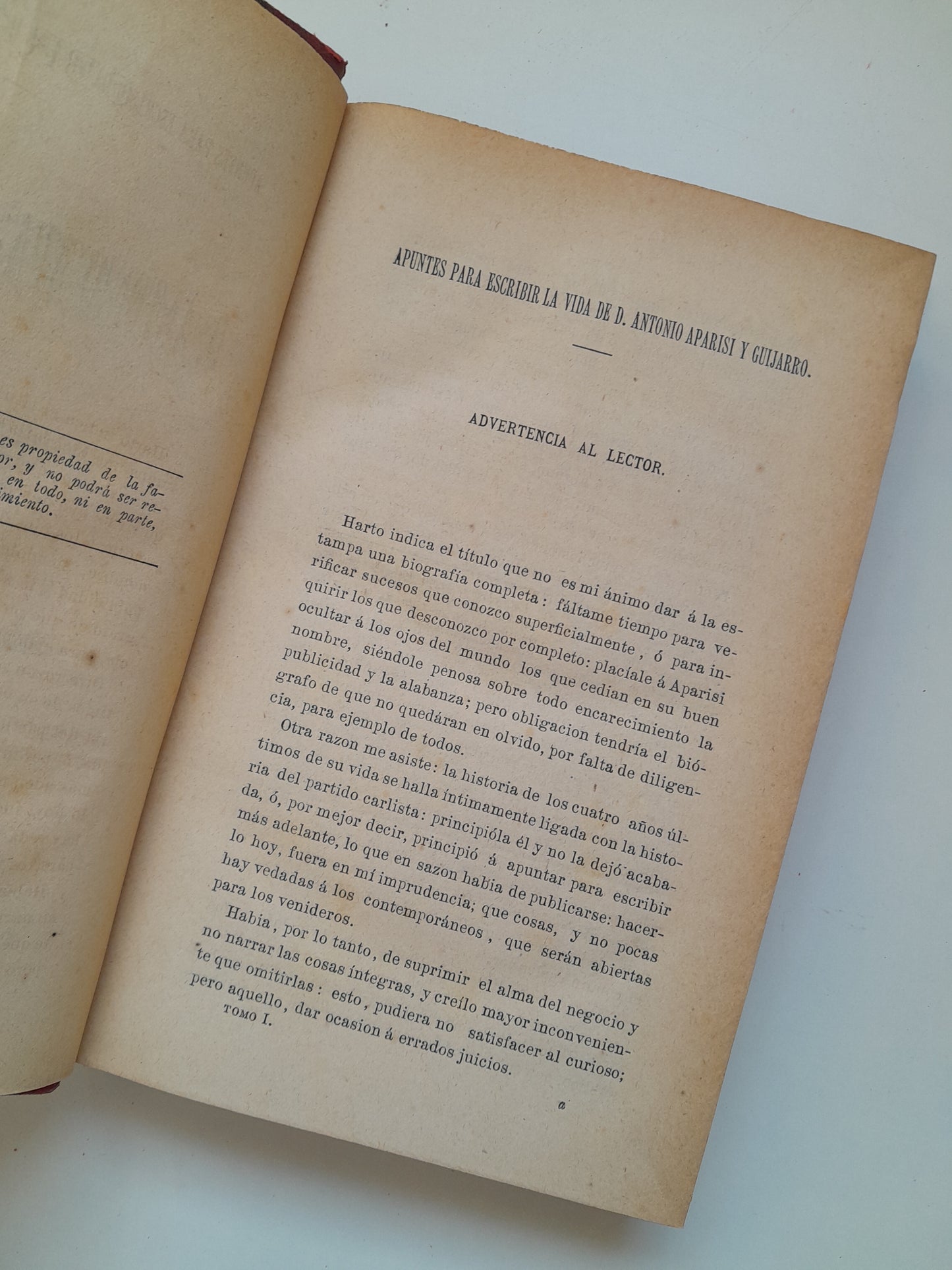 OBRAS DE D. ANTONIO APARISI Y GUIJARRO (5 TOMOS COMPLETA) (IMP. REGENERACIÓN, 1873-1877)