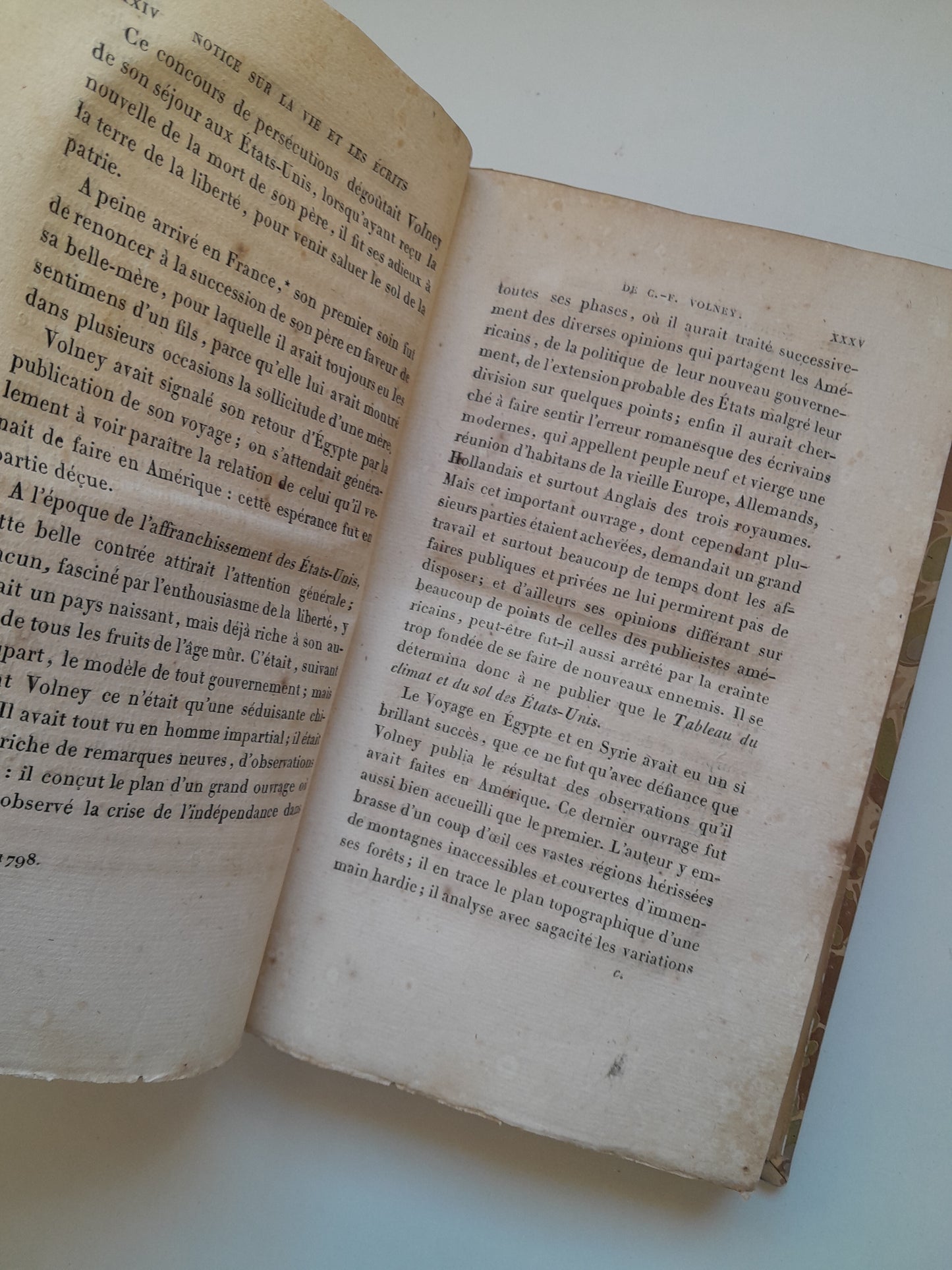 LES RUINES OU MÉDITATION SUR LES RÉVOLUTIONS DES EMPIRES - F. VOLNEY (LIB. BOSSANGE FRÈRES, 1821)