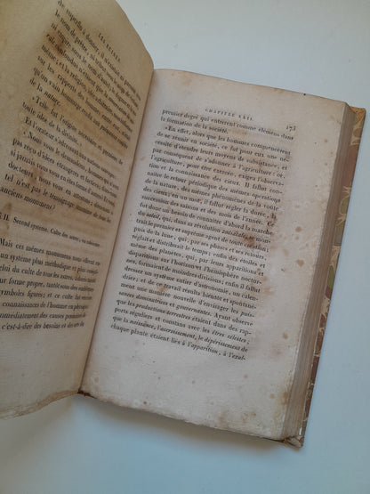 LES RUINES OU MÉDITATION SUR LES RÉVOLUTIONS DES EMPIRES - F. VOLNEY (LIB. BOSSANGE FRÈRES, 1821)