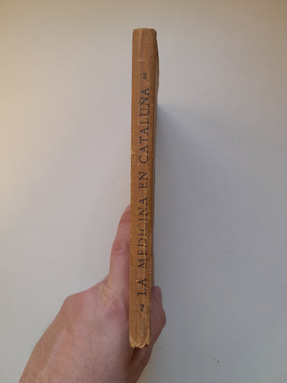 LA MEDICINA EN CATALUÑA. BOSQUEJO HISTÓRICO - LUIS COMENGE (IMP. HENRICH I CIA, 1908)