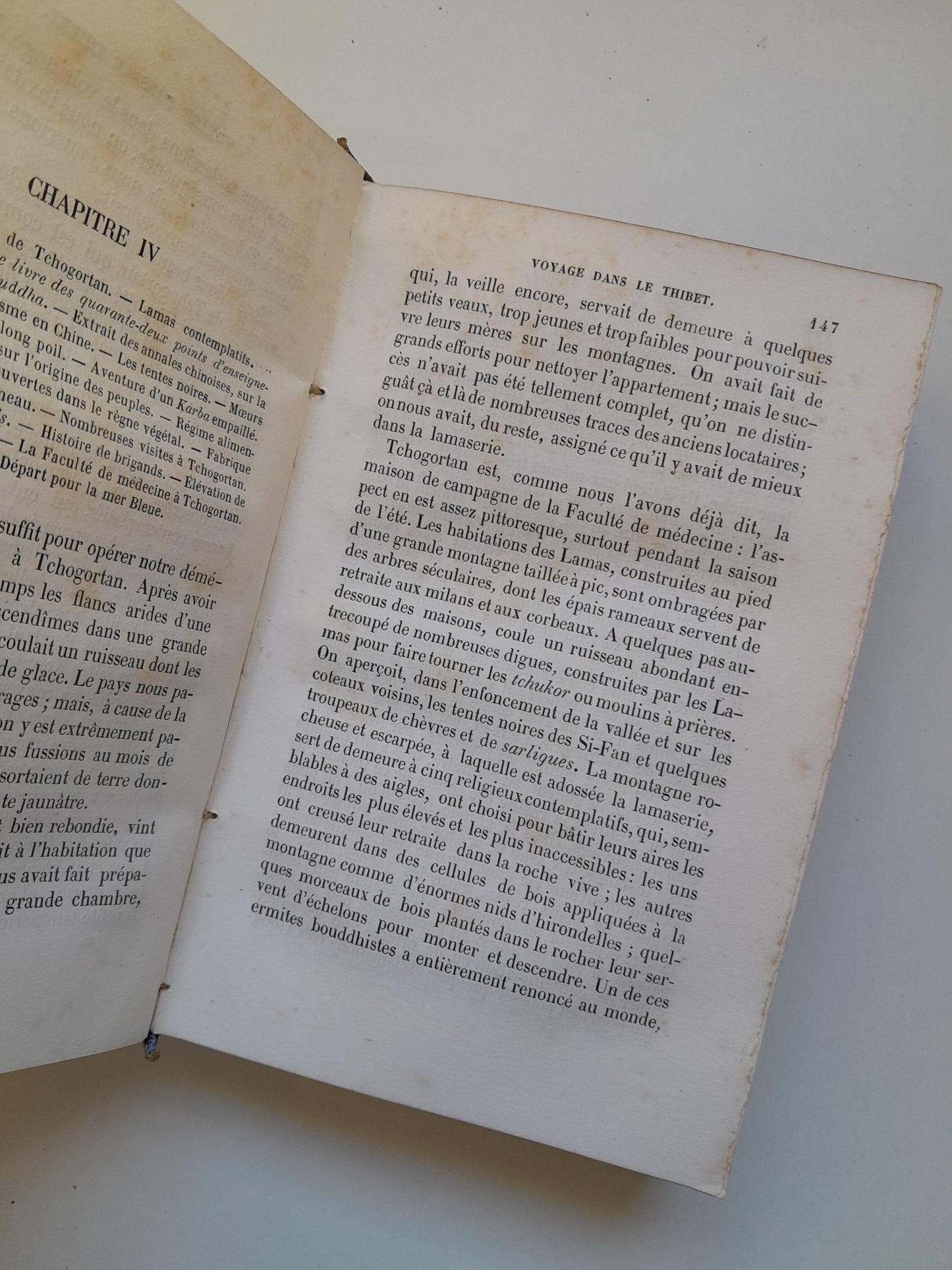 SOUVENIR D'UN VOYAGE DANS LA TARTARIE ET LE THIBET (ORIGINAL Y FACSÍMIL) - M. HUC (GAUME FRÈRES, 1860; LIB. PLON, 1925)