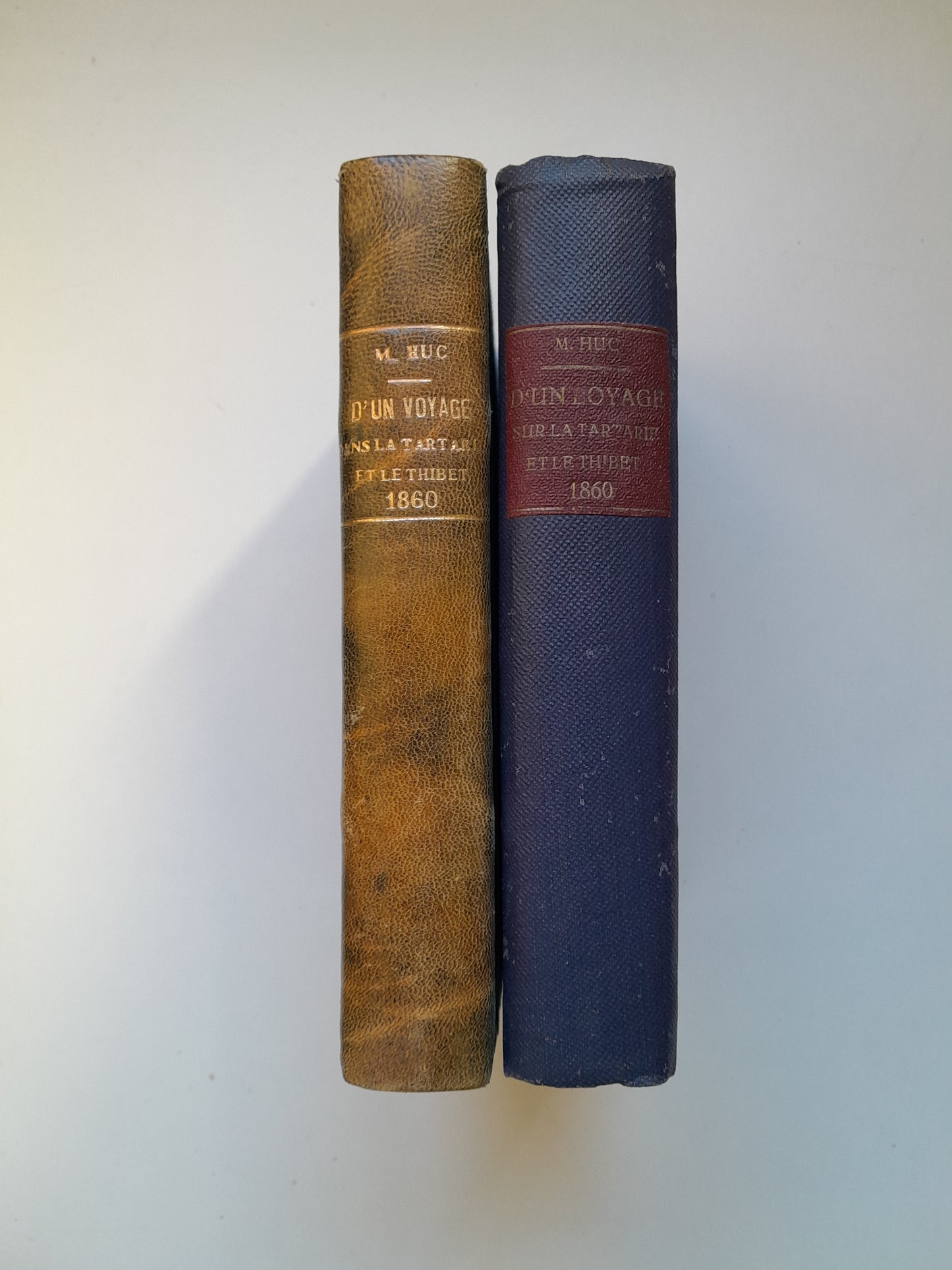 SOUVENIR D'UN VOYAGE DANS LA TARTARIE ET LE THIBET (ORIGINAL Y FACSÍMIL) - M. HUC (GAUME FRÈRES, 1860; LIB. PLON, 1925)