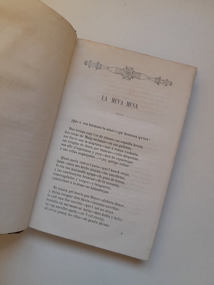LO BROT D'ACHS - FRANCESC PELAI BRIZ (LIB. JOAN ROCA I BROS, 1866)