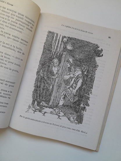 LA CEGUETA HÈLIA O LA LLUM DE JESÚS - JOSEP MARIA FOLCH I TORRES (JOSEP BAGUÑÁ, BIBLIOTECA PATUFET, 1925)