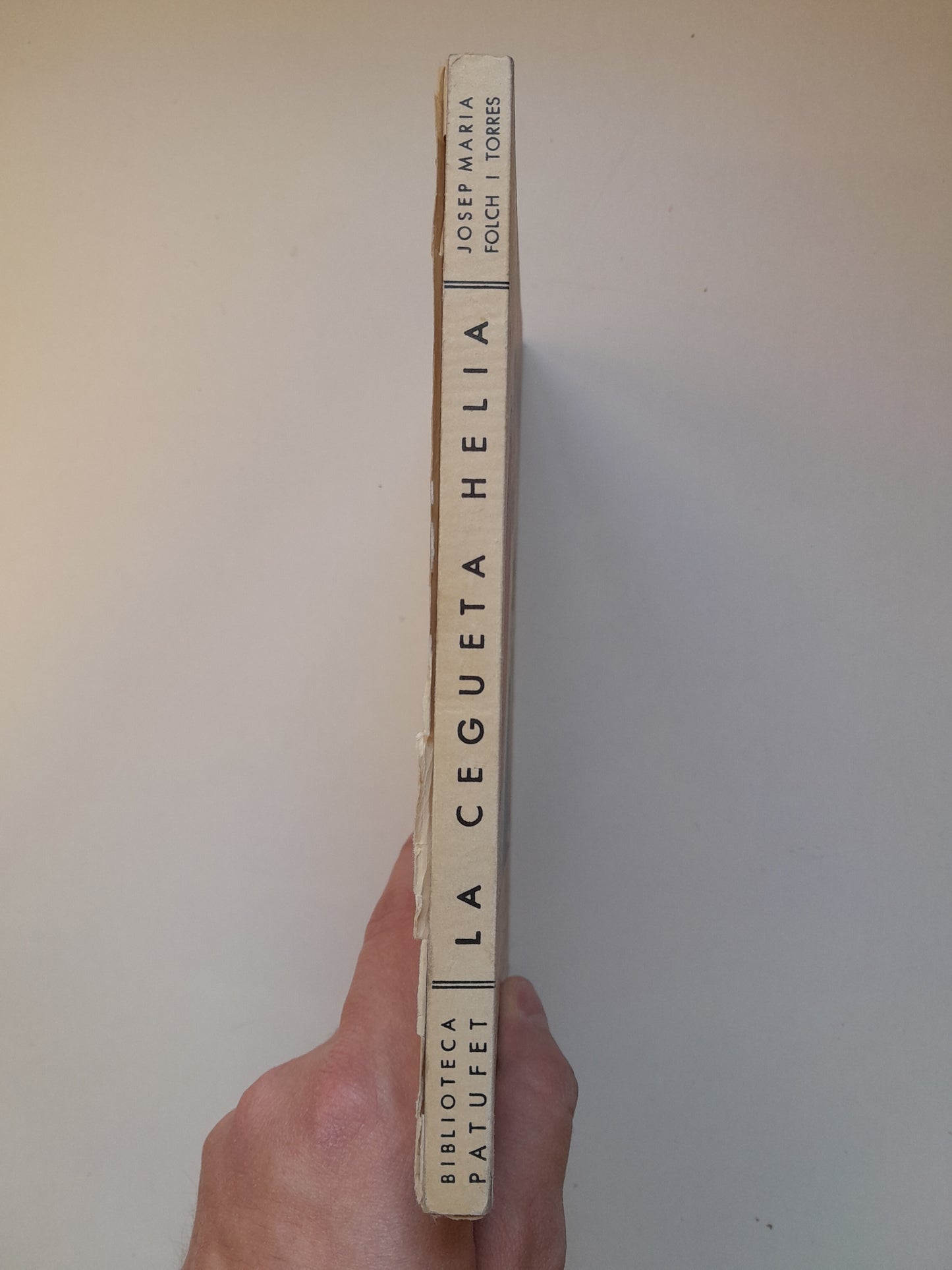LA CEGUETA HÈLIA O LA LLUM DE JESÚS - JOSEP MARIA FOLCH I TORRES (JOSEP BAGUÑÁ, BIBLIOTECA PATUFET, 1925)