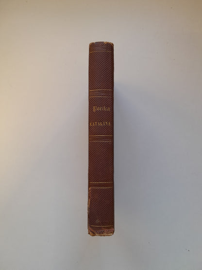 ELEMENTS DE POÈTICA CATALANA I DICCIONARI DE SA RIMA - PAU ESTORCH SIQUÉS (IMP. GRASES, 1852)