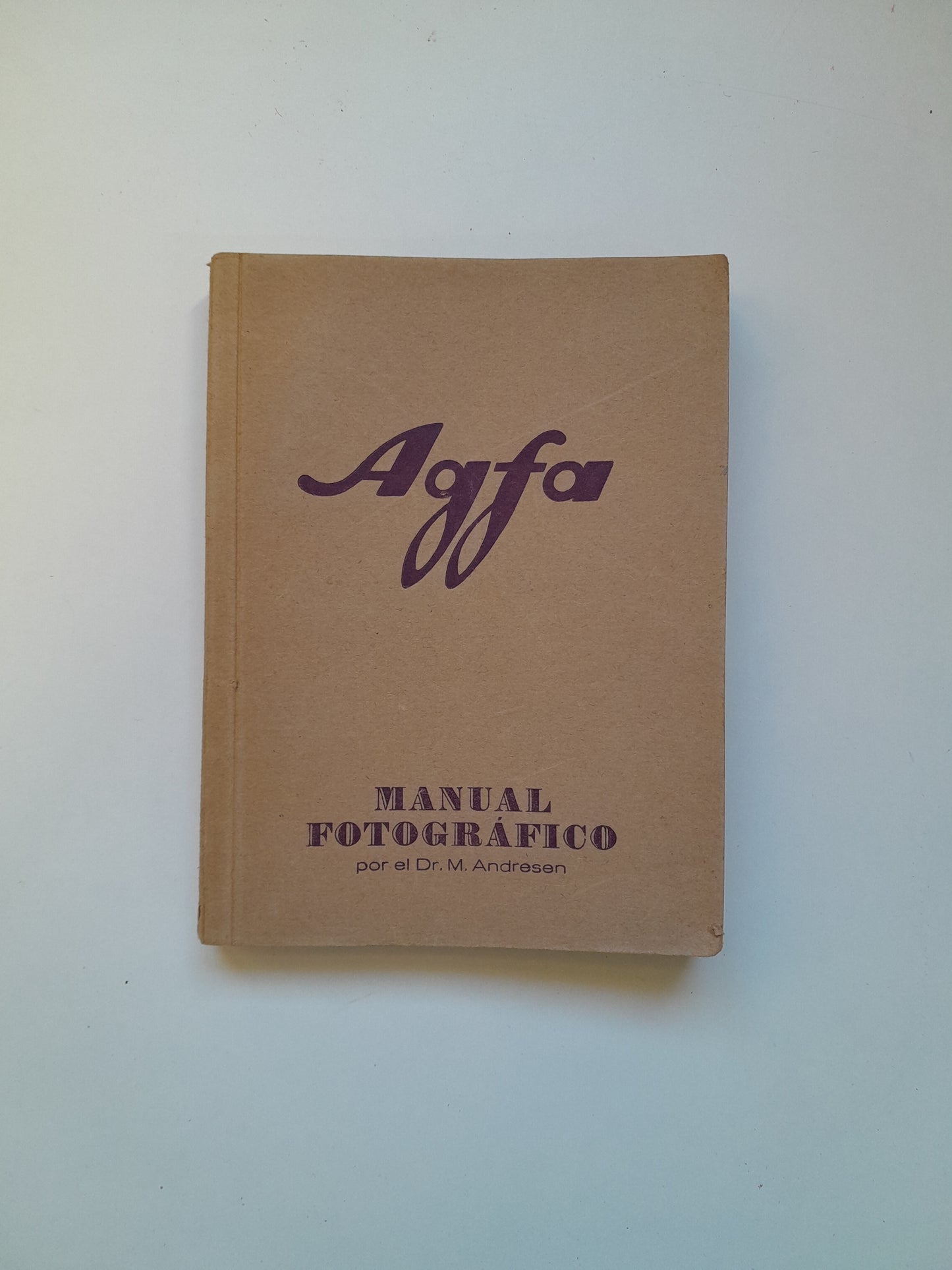 AGFA. MANUAL FOTOGRÁFICO - M. ANDERSEN (c.1930)