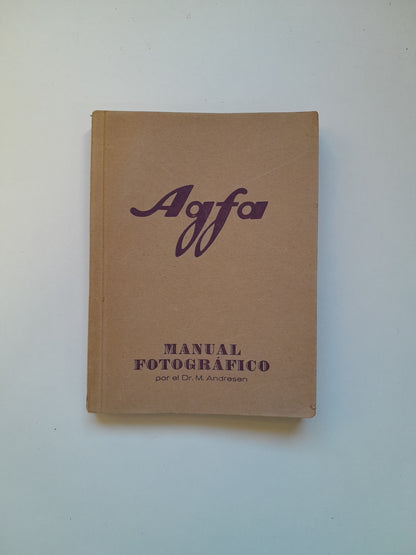 AGFA. MANUAL FOTOGRÁFICO - M. ANDERSEN (c.1930)