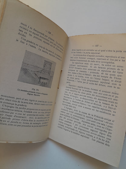 HISTÒRIA DE L'ART. EGIPTE - JOAQUIM FOLCH I TORRES (CATALANA, 1921)