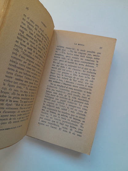 LA MONJA - DIDEROT (LIB. ANTONI LÓPEZ, c.1930)