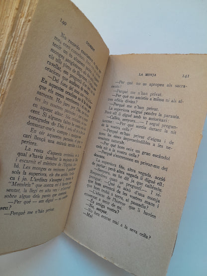LA MONJA - DIDEROT (LIB. ANTONI LÓPEZ, c.1930)