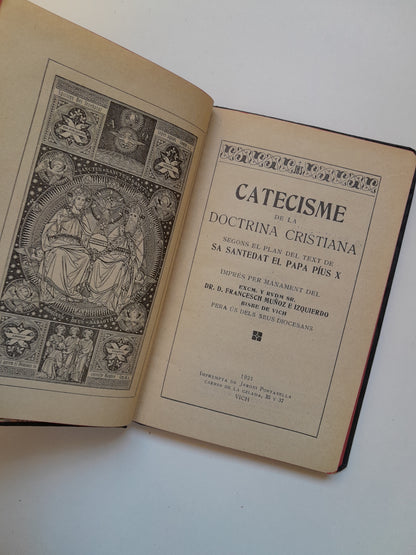 CATECISME DE LA DOCTRINA CRISTIANA (IMP. JERONI PORTAVELLA, 1921)