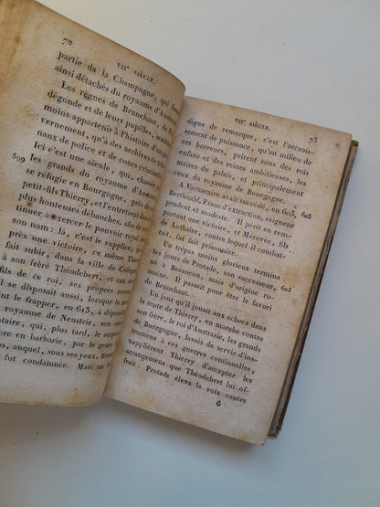 RÉSUMÉ DE L'HISTOIRE DE LA FRANCHE-COMTÉ - M. LEFEBVRE (LIB. LECOINTE ET DUREY, 1825)