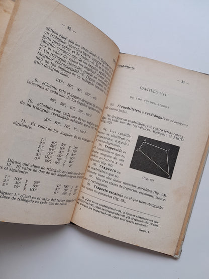 NOCIONES ELEMENTALES DE GEOMETRÍA PRÁCTICA. PRIMER GRADO - F. T. D. (F. T. D., 1923)
