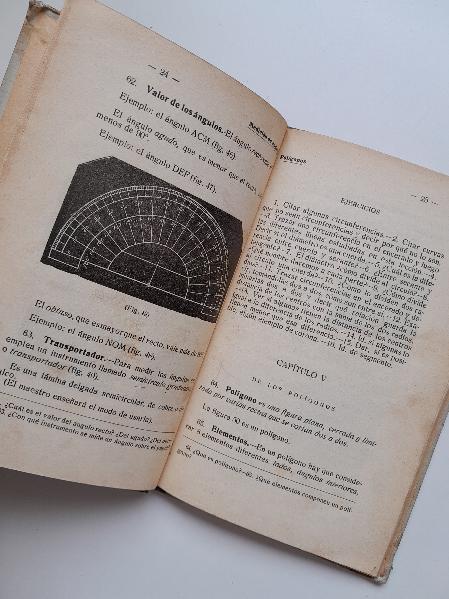 NOCIONES ELEMENTALES DE GEOMETRÍA PRÁCTICA. PRIMER GRADO - F. T. D. (F. T. D., 1923)