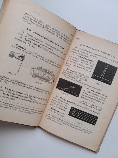 NOCIONES ELEMENTALES DE GEOMETRÍA PRÁCTICA. PRIMER GRADO - F. T. D. (F. T. D., 1923)