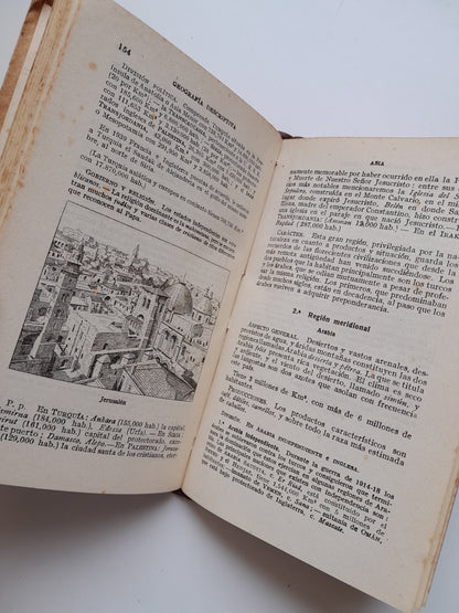 GEOGRAFÍA GENERAL. SEGUNDO GRADO - ESTEBAN PALUZÍE (IMP. ELZEVIRIANA, 1942)