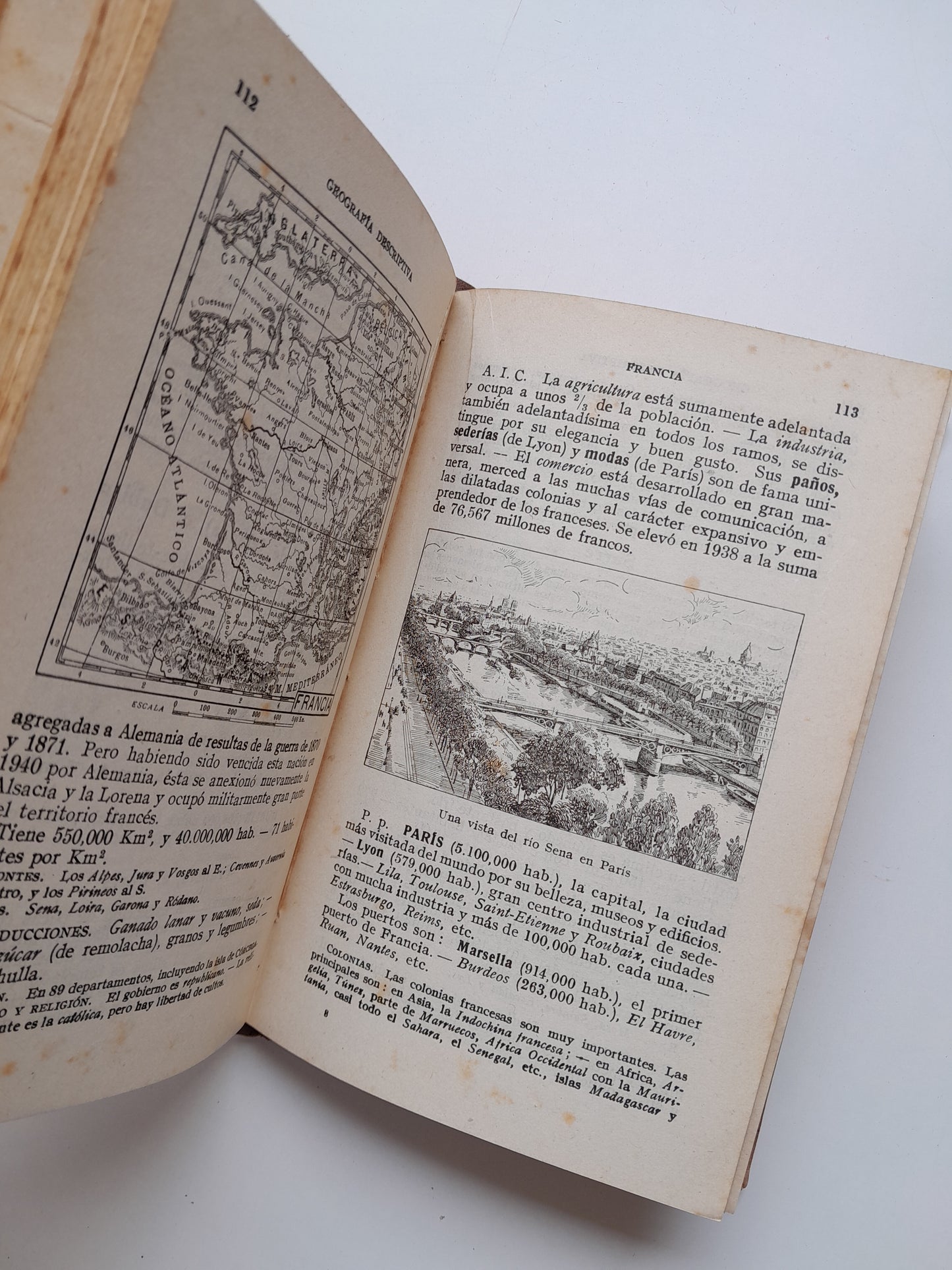GEOGRAFÍA GENERAL. SEGUNDO GRADO - ESTEBAN PALUZÍE (IMP. ELZEVIRIANA, 1942)