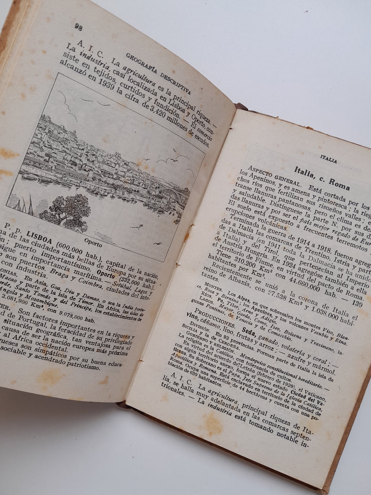 GEOGRAFÍA GENERAL. SEGUNDO GRADO - ESTEBAN PALUZÍE (IMP. ELZEVIRIANA, 1942)