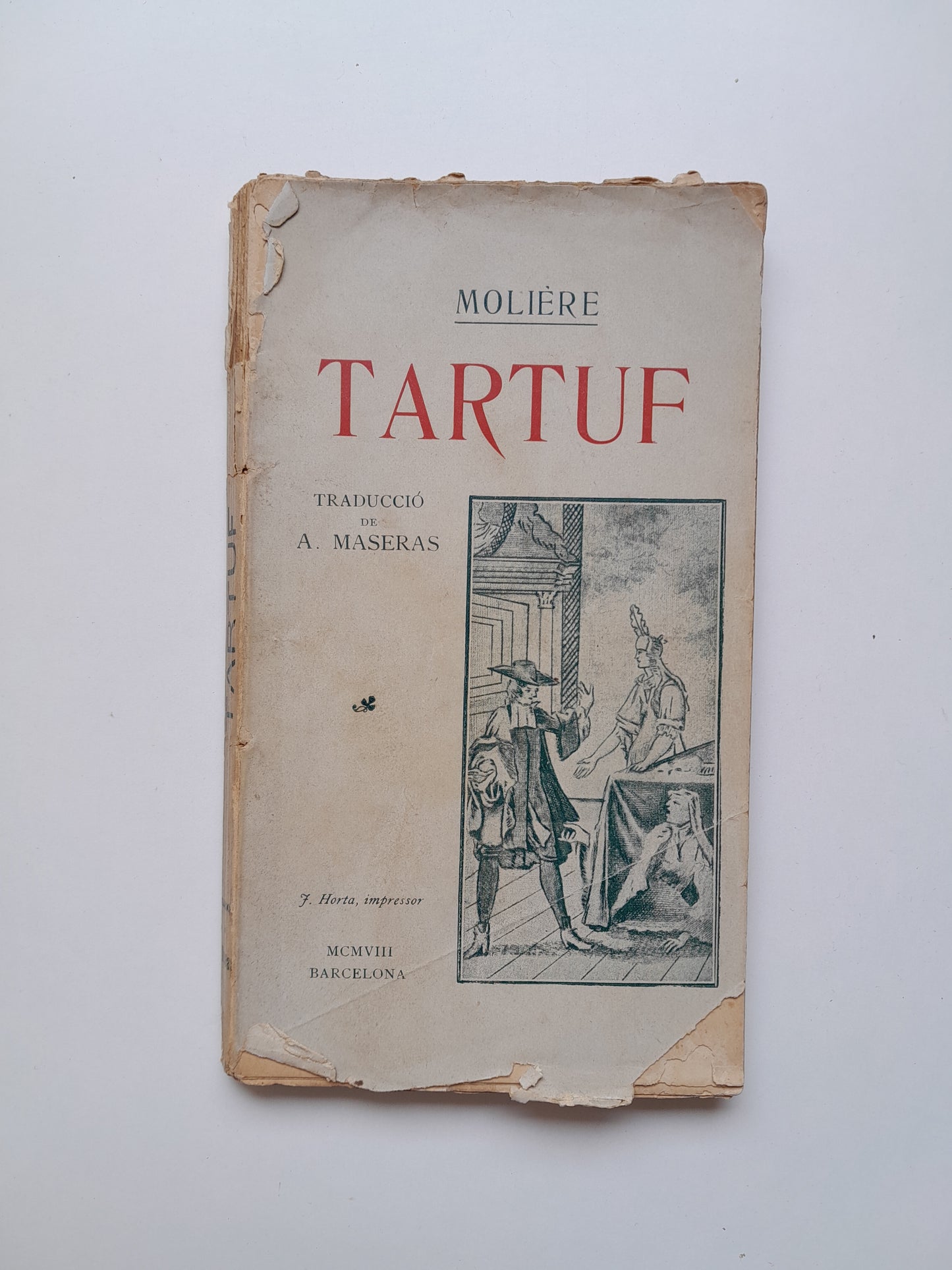 TARTUF O L'IMPOSTOR - MOLIÈRE (1908)