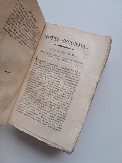 LE NOTTI ROMANE AL SEPOLCRO DI ALESSANDRO VERRI CON LA VITA DI EROSTRATO (TIP. FRANCESCO BERTINI, 1816)