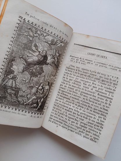 CATECISME DE LA DOCTRINA CRISTIANA - ANTONI CLARET (EST. HEREUS DE LA V. PLA, 1849)