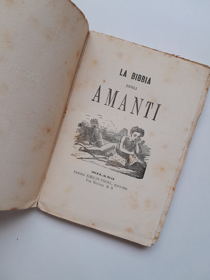LA BIBBIA DEGLI AMANTI (EMILIO CROCI, c.1880)
