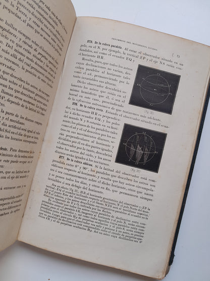 CURSO DE ASTRONOMÍA NÁUTICA Y NAVEGACIÓN. TOMO 1 - FRANCISCO FERNÁNDEZ FONTECHA (REVISTA MÉDICA, 1880)