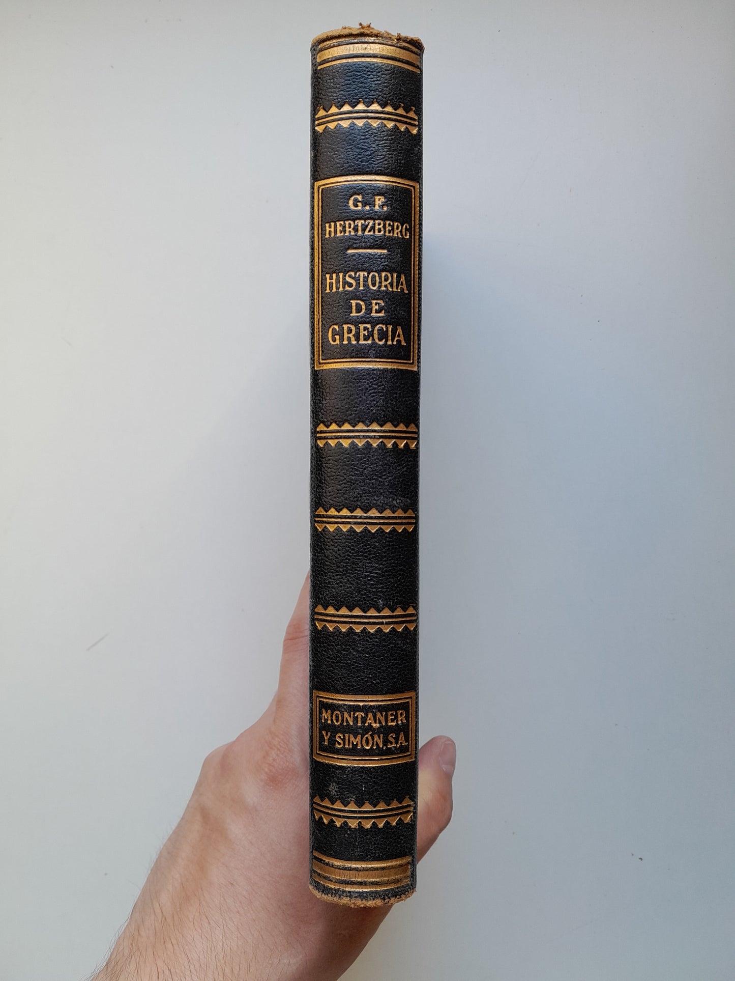 HISTORIA DE GRECIA - G. F. HERTZBERG (MONTANER Y SIMÓN, c.1930)