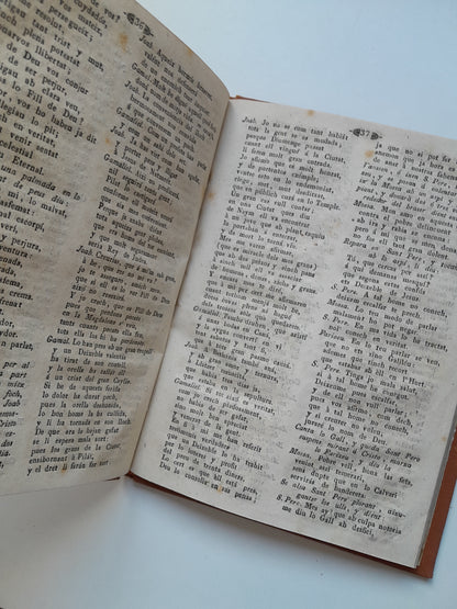 LA GRAN TRAGEDIA DE LA PASSIÓ I MORT DE JESUCRIST (IMP. PAU ROCA, 1854)