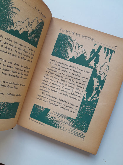 EL LEÓN DE LAS CAVERNAS - J. H. ROSNY (SEIX BARRAL, 1935)