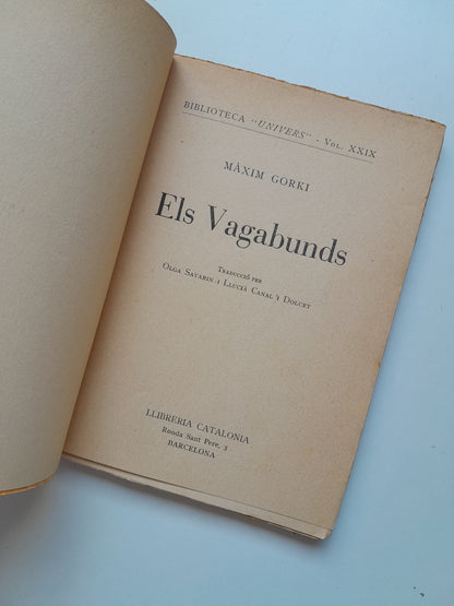 ELS VAGABUNDS - MÀXIM GORKI (CATALONIA, c.1920)