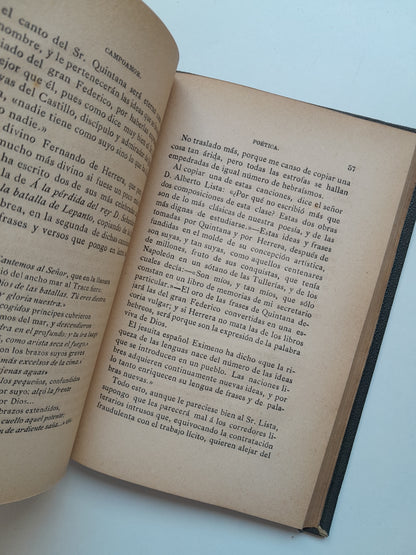 POÉTICA - RAMÓN DE CAMPOAMOR (LIB. VICTORIANO SUÁREZ, 1883)