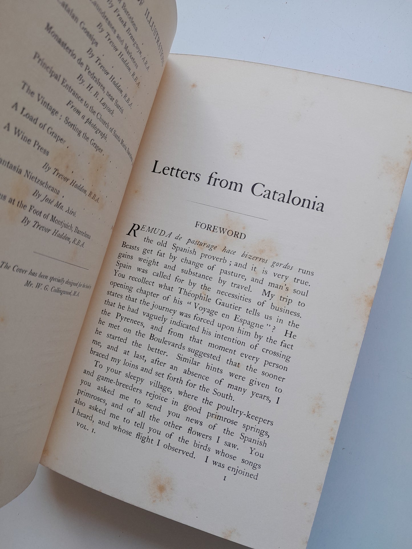 LETTERS FROM CATALONIA AND OTHER PARTS OF SPAIN (2 TOMOS COMPLETA) - ROWLAND THIRLMERE (HUTCHINSON, 1905)