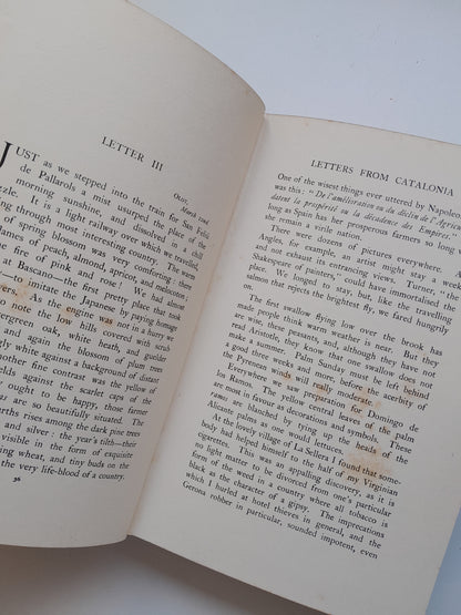 LETTERS FROM CATALONIA AND OTHER PARTS OF SPAIN (2 TOMOS COMPLETA) - ROWLAND THIRLMERE (HUTCHINSON, 1905)