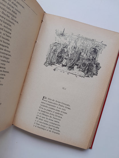 ROMANCERO DEL CID (MAUCCI, BIBLIOTECA ARTE Y LETRAS, c.1910)