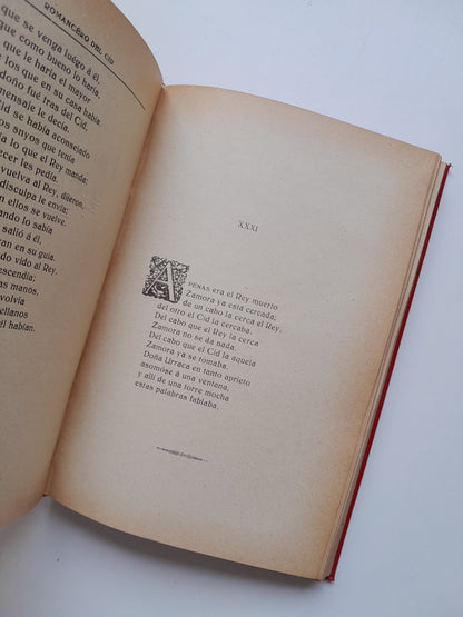 ROMANCERO DEL CID (MAUCCI, BIBLIOTECA ARTE Y LETRAS, c.1910)