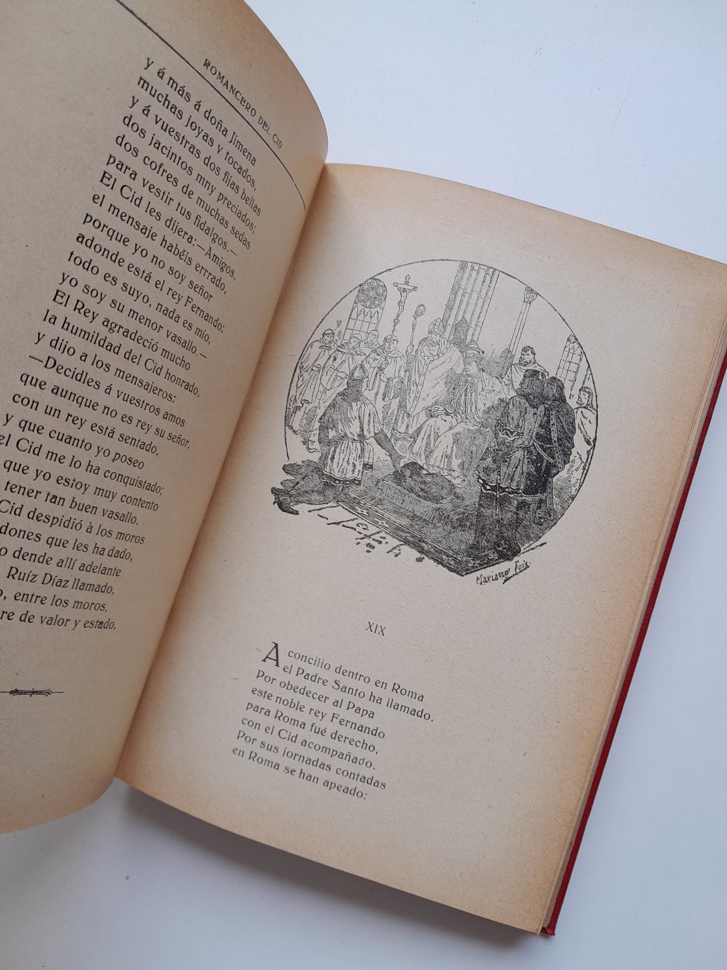 ROMANCERO DEL CID (MAUCCI, BIBLIOTECA ARTE Y LETRAS, c.1910)